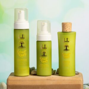 SHAMPOO, CONDITIONER AND LEAVE-IN –CONDITIONER